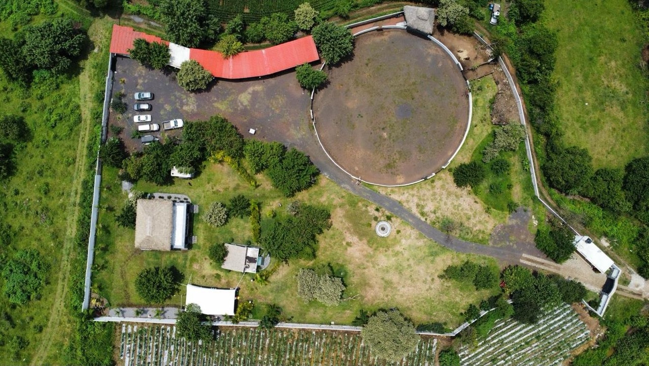 Turno vespertino — Vista aérea Rancho los Curros